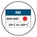 COURROIES RONDES RM rouge THERMOSOUDABLES