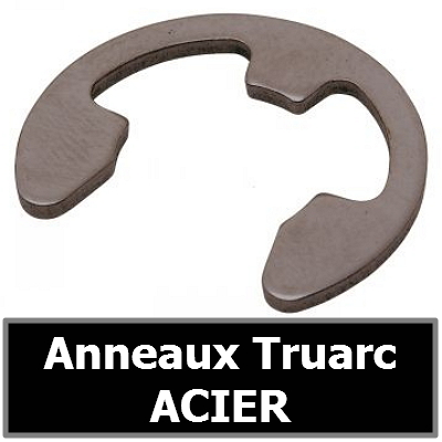 Anneau Truarc 2.30 mm (pour arbre/axe) en ACIER