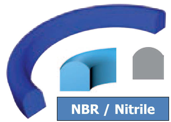 Joint Aseptique HS-10 30x40x5 mm NBR/Nitrile Bleu DN25