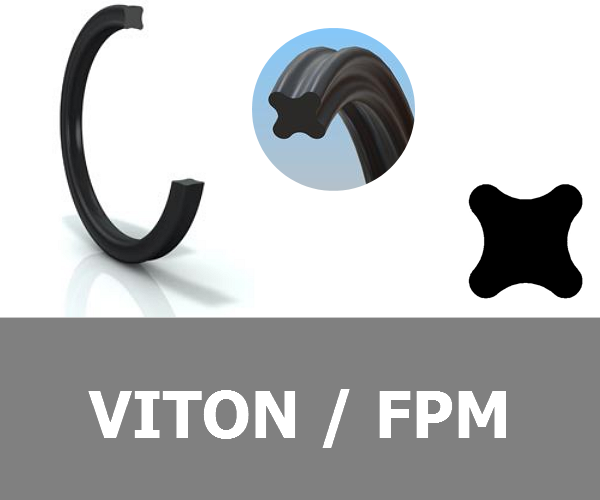 JOINTS QUATRE LOBES FPM / VITON