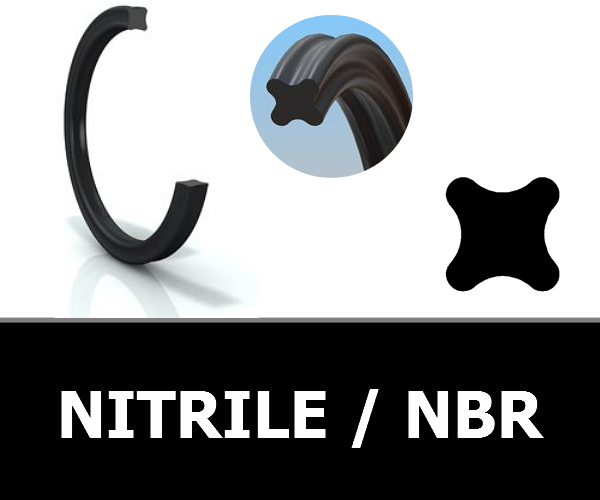 JOINTS QUATRE LOBES NBR / NITRILE