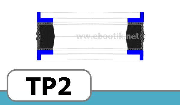 JOINTS TETE DE PISTON FORME TP2