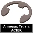 Anneau Truarc 1.20 mm (pour arbre/axe) en ACIER