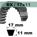 COURROIE TRAPEZOIDALE CRANTEE BX37