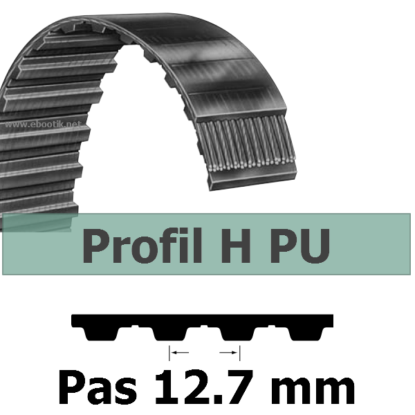 COURROIE CRANTEE 330H075 PU
