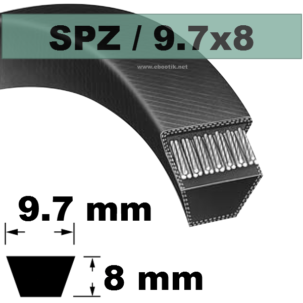 COURROIE SPZ612