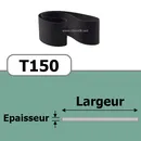 COURROIE PLATE T150/240x15-HF150/240x15 mm