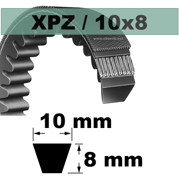 COURROIE XPZ587
