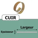 111130003-COURROIE CUIR 60 mm x 5 mm