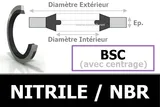 BAGUE BSC 48.44x58.60x3.40 NBR/Nitrile
