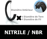 JOINT QUATRE LOBES XR 2.06x2.62 NBR/Nitrile 70 