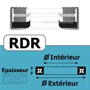 JOINT RACLEUR 32X45X7  RDR NBR/Nitrile Noir 80 