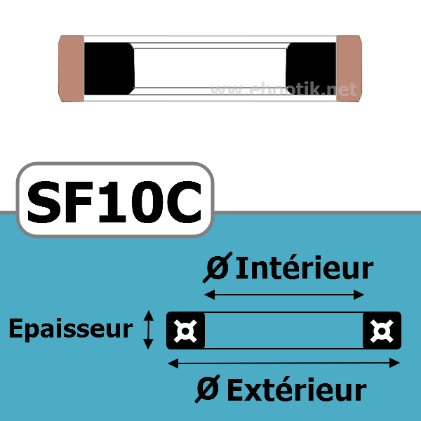 JOINT COMPOSITE 6x12x5 SF10C BRN