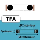JOINT COMPOSITE 47.8x55x4 TFA BRN