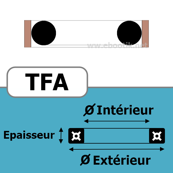 JOINT COMPOSITE 47.8x55x4 TFA BRN