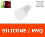 CORDE RONDE 3.20 mm SILICONE 70 Shores Rouge