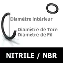 1.00x0.40 JOINT TORIQUE NBR/Nitrile 70 SHORES