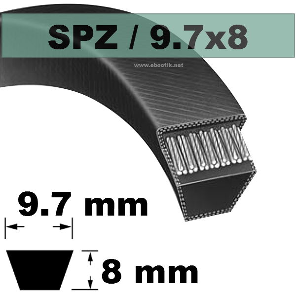 COURROIE SPZ812