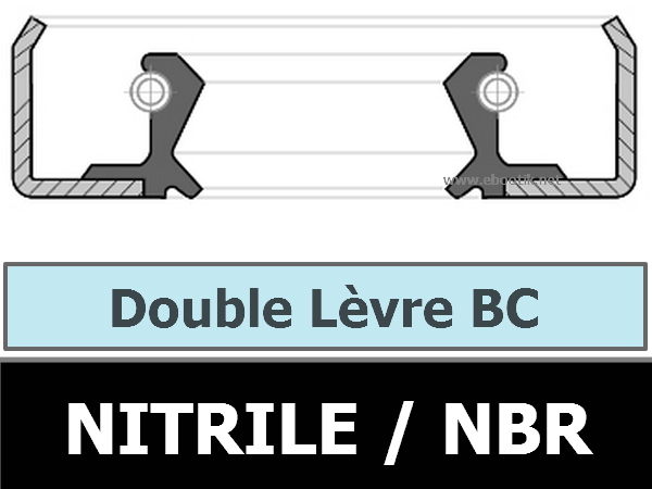 JOINT 15x29.6x4 BC NBR/Nitrile BLEU