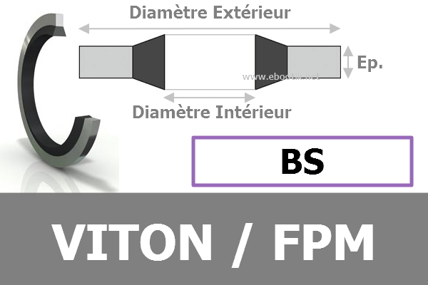 BAGUE BS 14.70x21.00x1.50 BS14 / 316 FPM/Viton