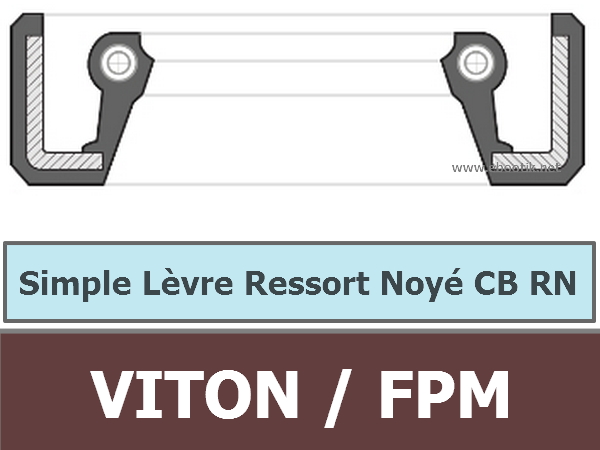 39X54X10 CB RN FPM/Viton/VITON