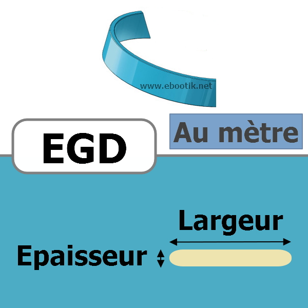 SEGMENT DE GUIDAGE 6.3x1.50 EGD CG AU METRE
