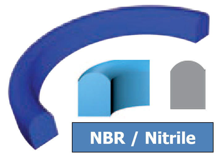 Joint Aseptique HS-11 85x95x8 mm NBR/Nitrile Bleu DN80