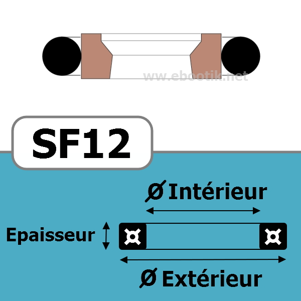 JOINT COMPOSITE 5x9.9x2.2 SF12 BRV