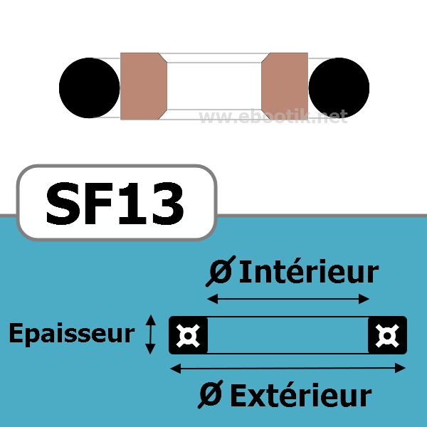 JOINT COMPOSITE 4x8.9x2.2 SF13 BRN