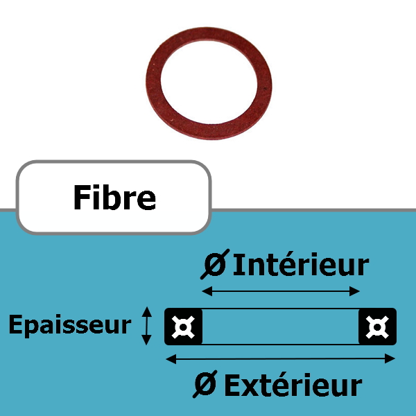 RONDELLE 6.00x11.00x1.00 FIBRE